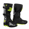 SHOT RACE 4 MX čižmy camo fluorescenčno žlté