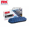 RK Chains Reťaz RK 520 MXZ4 (124čl) - netesnený/ bezkrúžkový (modrý)