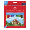Faber Castell FC-120148 Farebné ceruzky Faber-Castell Castle Šesťhranné kartónové puzdro so 48 kusmi