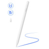 Dotykové pero / stylus BASEUS pre Apple iPad - bezdrôtové nabíjanie / USB-C - aktívne tlačidlo - biele