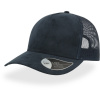 Atlantis Headwear Kšiltovka Rapper Suede Trucker, 5 panelová COT33019600399-navy Navy UNI