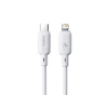 Baseus P10377700213-00 USB-C/Lightning, 20W, 1m, bílý