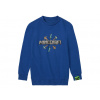 Mikina - Detská mikina mikiny Mojang Studio Veľkosť 140 NAVRÁLNE MODRÉ (Minecraft Navy Blue Mikina 140)