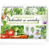 NOTIQUE Mesačný plánovací kalendár so semienkami CZ 2026, 30 x 21 cm