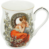 Home Elements Porcelánový hrnček 350 ml, Mucha svetlý