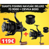 GIANTS FISHING NAVIJÁK DELUXE REEL FS 9000 + CIEVKA 8000 ZDARMA!