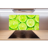 Sklenený panel do kuchyne Limetky 100x50 cm Sklenený panel do kuchyne Limetky 100x50 cm