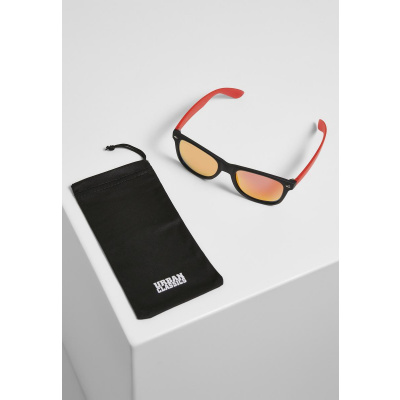 Likoma Mirror UC Sunglasses Black/Red šedá | hnedá One Size Urban Classics Accessoires