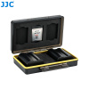 JJC BC-3XQD3 Plastový box na batérie pre Canon LP-E17 2 x ( napr. ) + karta XQD x 3