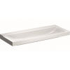 Geberit Xeno 2 - Umývadlo 120x48 cm, bez otvoru na batériu, bez prepadu, s KeraTect, biela 500.552.01.1