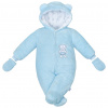 Zimná kombinézka New Baby Nice Bear modrá - 62 (3-6m)