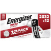 Energizer Knopfzelle gombíková batéria CR 2032 lítiová 240 mAh 3 V 12 ks; E303693100