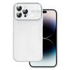 TopQ Mäkké silikónové puzdro na šošovky pre Iphone 11 biele