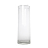 Váza valec sklo trans.c/v t/c /cil-v400-d120 40x12cm