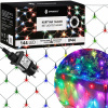 Springos LED svetelná sieť - 2x2m, 144LED, 8 funkcií, pamäť, IP44, multicolor
