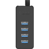 Orico W5P-100 USB na 4x USB 3.0 Hub adaptér (čierny)