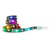 NEDIS Bluetooth Smart LED pás/ 4W/ IP20/ pre TV/ 380lm/ 2700K/ teplá biela/ RGB/ Nedis® SmartLife/ 2m