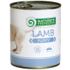Natures P dog konzerva puppy lamb 800g