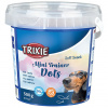 Trixie Soft Snack Mini Trainer Dots, minivalčeky s lososom, 500g kýblik