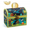 Djeco Dinosaurus: drevená pokladnička