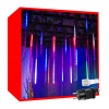 Iso Trade 19929 Vianočné lampy padajúci sneh 36LED 50cm viacfarebné