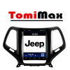 TomiMax Jeep Cherokee 2015 TESLA style Android 14 autorádio s WIFI, GPS, USB, BT HW výbava: 4 Core 2GB+16GB PX HIGH