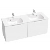 Ravak CLASSIC II SD 1300 Skrinka pod umývadlo 130x45x47 biela/biela+Cleaner X000001482