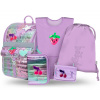 BAAGL SET 5 Zippy Lavender: aktovka, peračník, vrecko, zástera, peňaženka