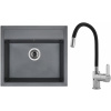Set Sinks G8972 (dřez Solo 560 Titanium 72 + baterie Flexia lesklá)