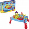 Kocky Mega Bloks FGV05 Stolík s kockami, modrý, 30 ks