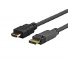 VIVOLINK Pro Displayport - HDMI kábel, 4k/UHD, 1m