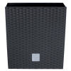 PROSPERPLAST RATO LOW antracit 26.2 x 26.2 x 26.6 cm