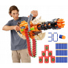 X-SHOT INSANITY HORRORFIRE MINIGUN SET DREAD HAMMER + TERČE + 30 ŠÍPOK