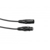 Eurolite DMX kabel XLR 5pin, 1m délka, černý
