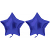 FOLAT Balón fóliový – hviezda, námornícka modrá, 48 cm, 2 ks 8595596327973