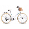 Mestsky bicykel - Unibike Citizen 7/D-19 biely lesk (Unibike Citizen 7/D-19 biely lesk)