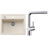Set Blanco Dalago 6 + Blanco Linus Chróm biela soft