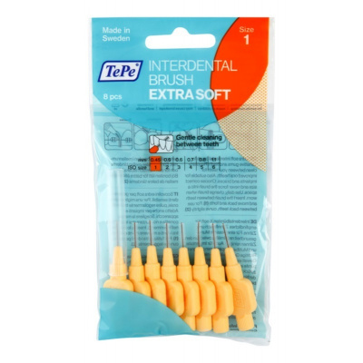 TePe mezizubní kartáčky Extra Soft 0,45mm 8ks