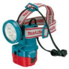 Makita 9,6-12 V svietidlo s možnosťou upevnenia na hlavu ML121
