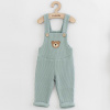 Dojčenské zahradníčky New Baby Luxury clothing Oliver zelené zelená 56 (0-3m)