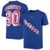 Outerstuff Dětské tričko Henrik Lundqvist #30 New York Rangers NHL Name Number Veľkosť: Dětské XL (13 - 15 let)