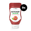 Kečup sladený stéviou - GymBeam - 9 x 470 ml