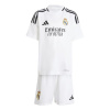 adidas Real Madrid Home Minikit 2024 2025 Infants White 1-2 roky