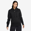 Nike Sportswear Phoenix Fleece Women's Pullover Hoodie Black/White 10 (S)