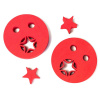 Nadlehčovací kroužky HVĚZDIČKA Barva: Červená