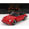Kk-scale Porsche 911 Sc Cabriolet 1983 v mierke Kk - s extra mäkkou strechou 1:18 Červená