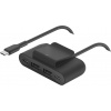 USB Hub Belkin USB Power Extender, 2xC 2xA až 30W, čierny (BUZ001BT2MBKB7)