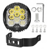 2X 75 W LED pracovné svetlomety do auta 12 V 24 V svetlomet traktora