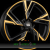MAM MAM RS5 8x18 5x112 ET30.00 matt black front copper (mbfc)