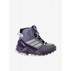 Detské topánky adidas TERREX AX4R Mid CLIMAWARM+ - prel violet/m.silver/s.fl aqua